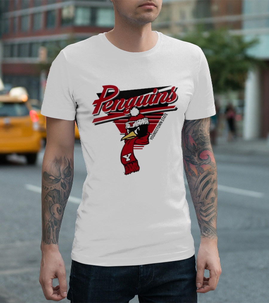 Youngstown State Penguins Vintage 90's T-Shirt
