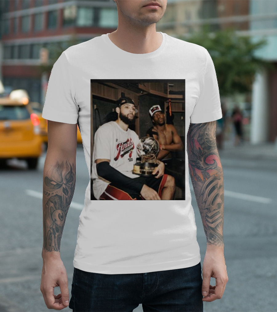 Sylvander Miami Heat Finals Champions Locker Room T-Shirt