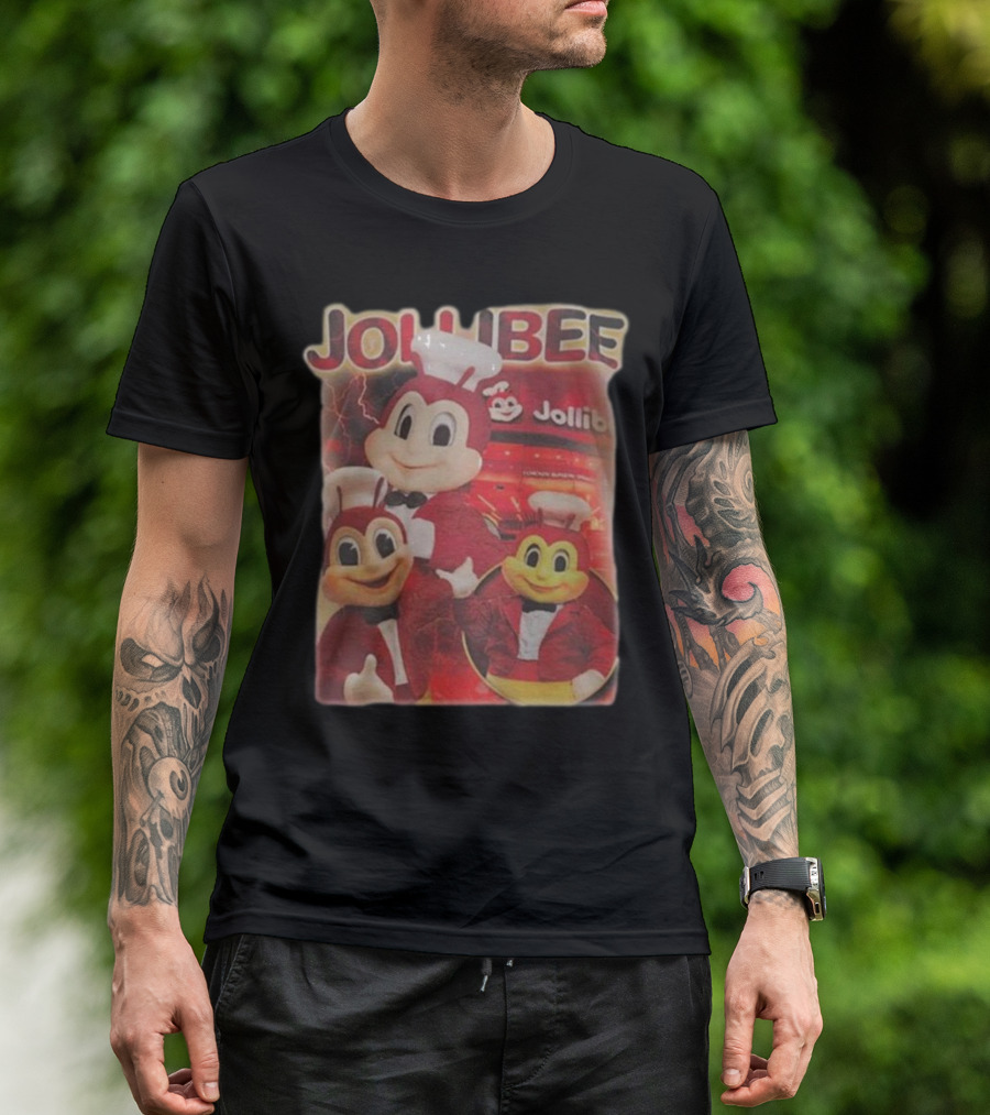 Jollibee Iconic Mascots And Logo Vibrant T-Shirt