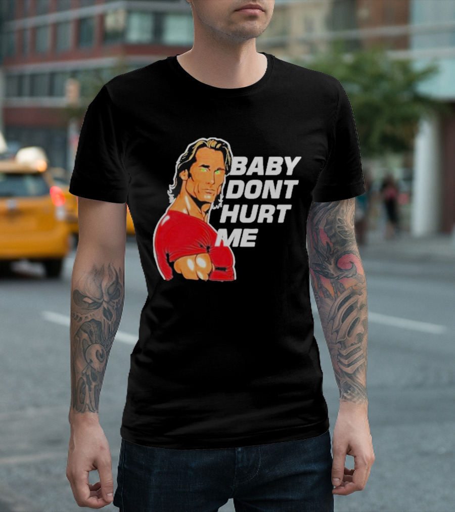 Baby Don’t Hurt Me Mike O’Hearn Meme Icon Cartoon T-Shirt