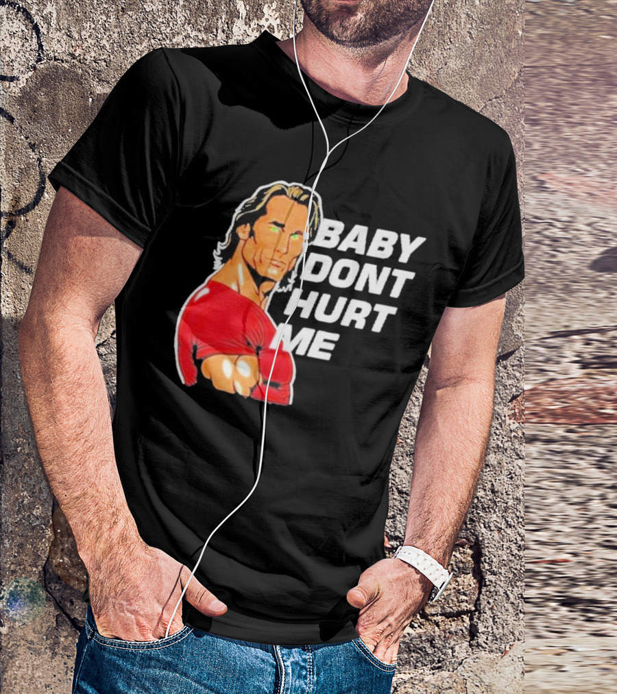 Baby Don’t Hurt Me Mike O’Hearn Meme Icon Cartoon T-Shirt