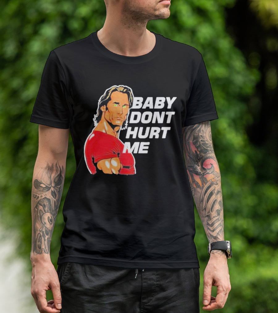 Baby Don’t Hurt Me Mike O’Hearn Meme Icon Cartoon T-Shirt