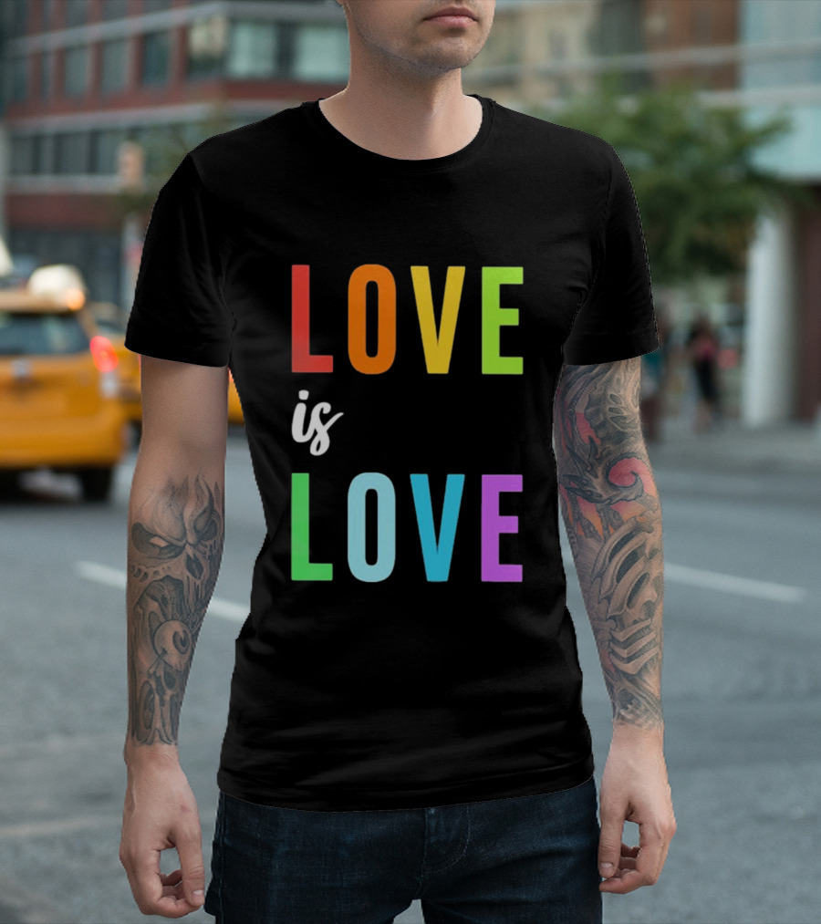 Marcus Stroman Love Is Love Pride T-Shirt