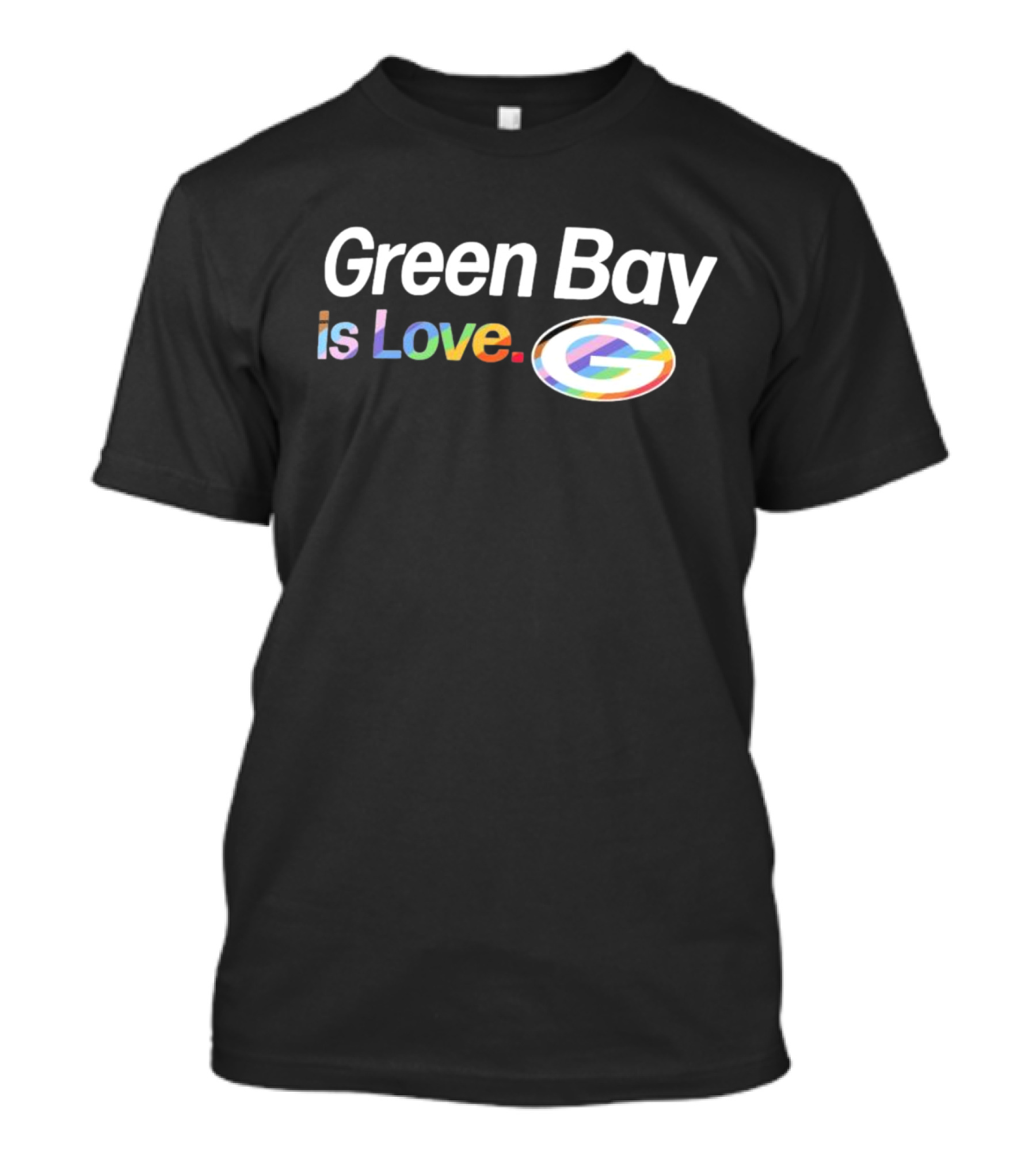 Green Bay Packers Is Love City Pride T-Shirt