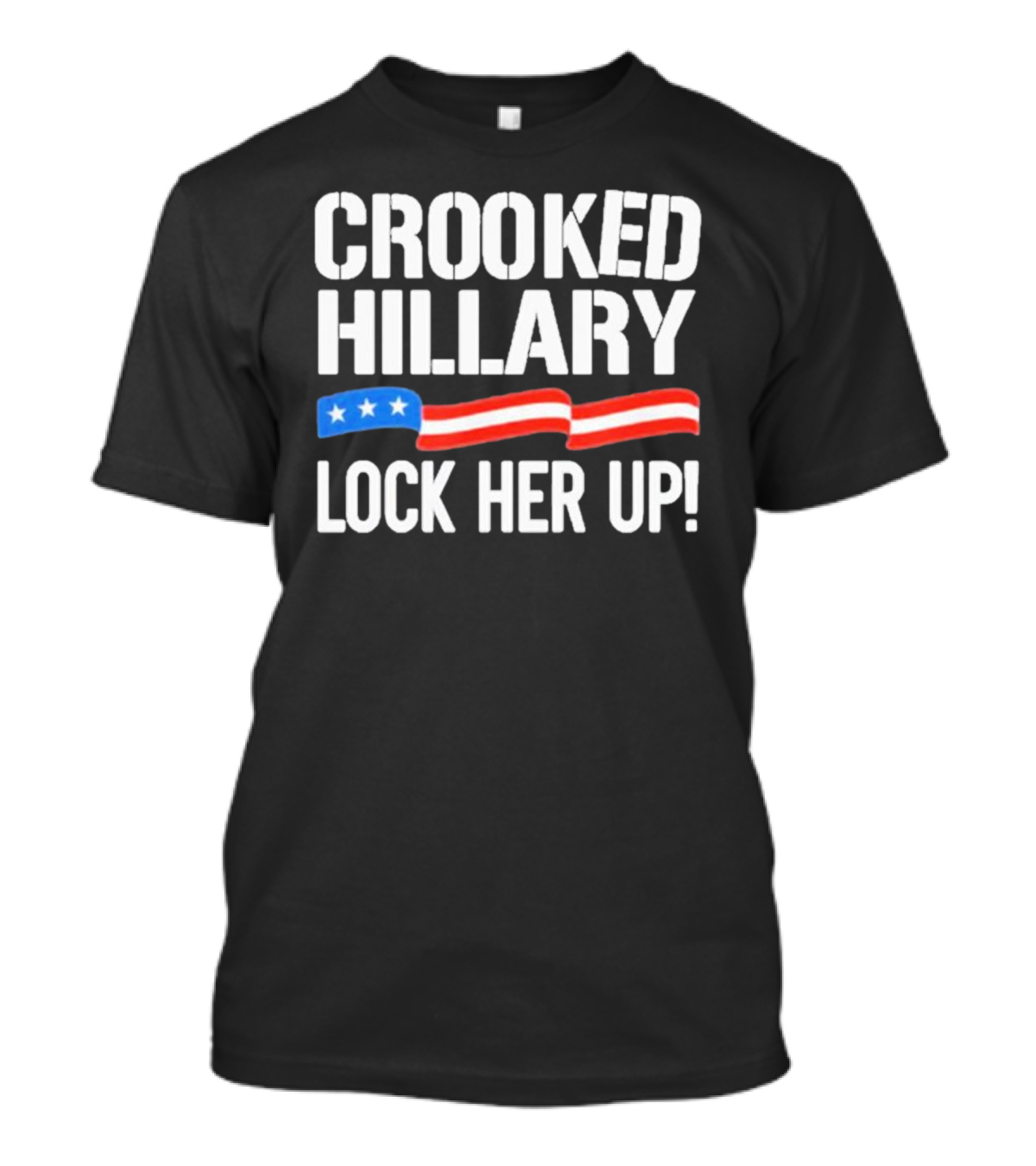 Crooked Hillary Lock Her Up T-Shirt
