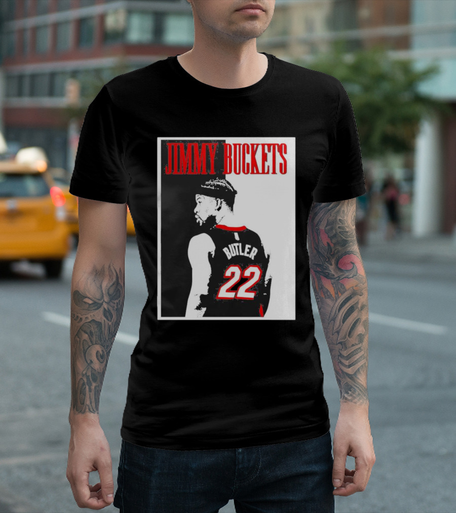 Jimmy Butler Buckets 22 Basketball Jersey T-Shirt