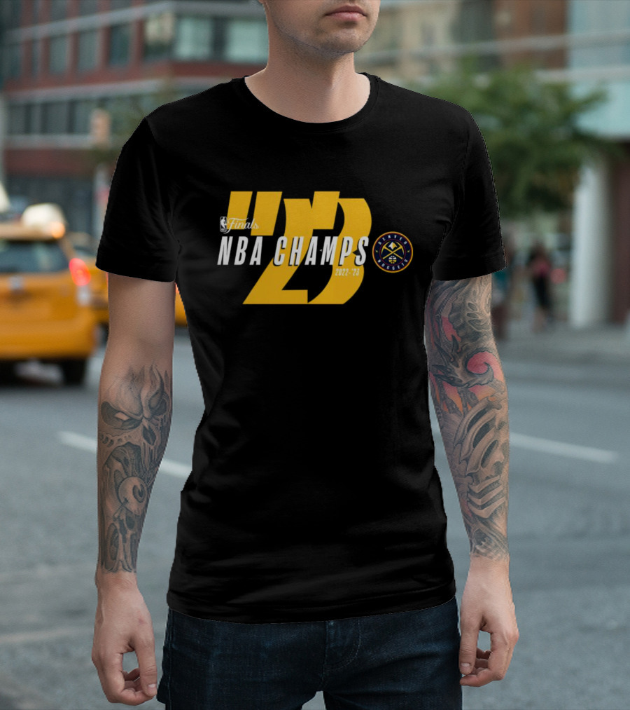 NBA Finals Champs 2022-23 Denver Nuggets 23 T-Shirt