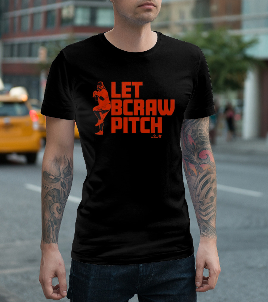 Let BCraw Pitch Brandon Crawford T-Shirt