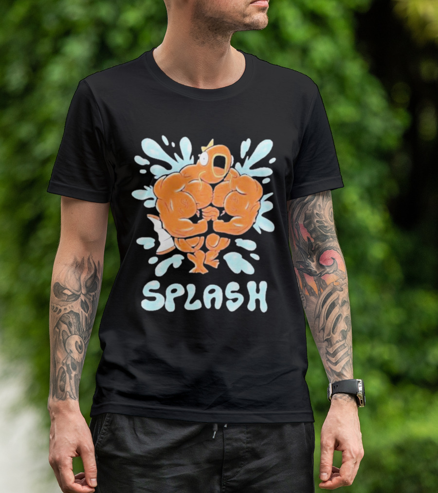Magikarp Splash Buff Fish Comic T-Shirt