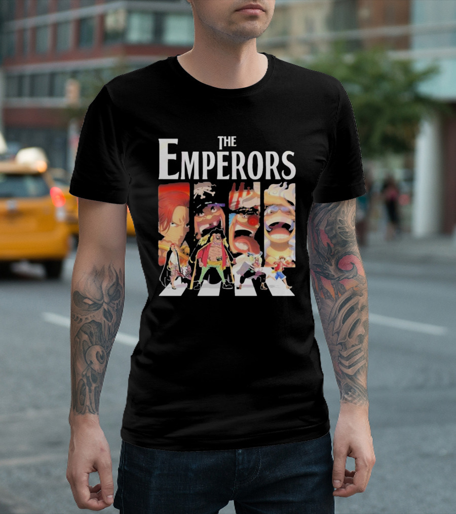 One Piece The Emperors Abbey Road T-Shirt