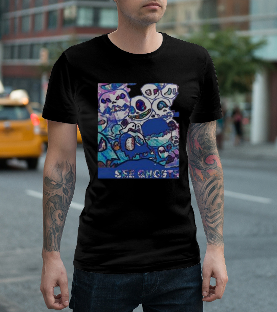 Kids See Ghosts Kanye West Kid Cudi Fan Art Pouya T-Shirt