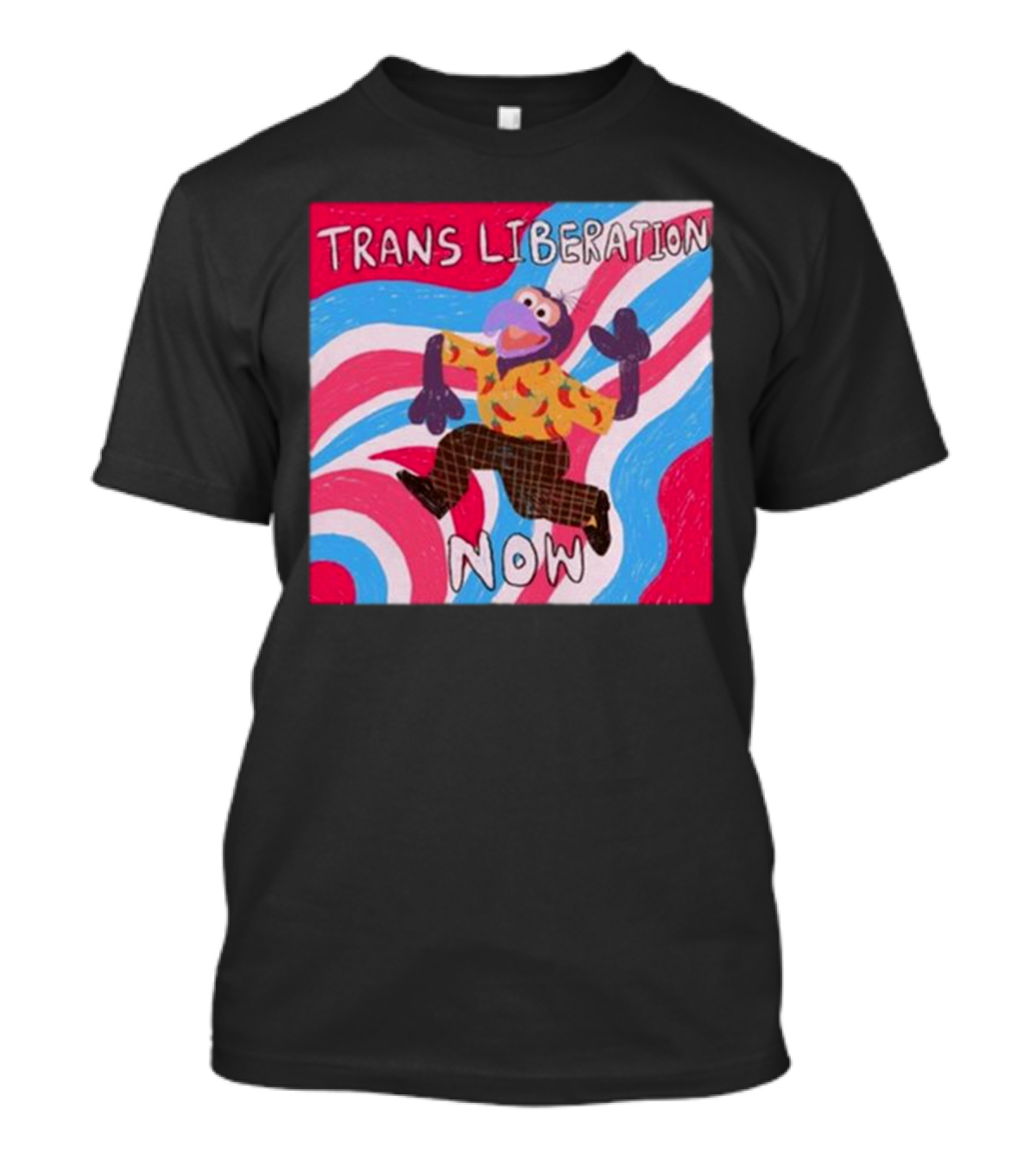 Gonzo Trans Liberation Now Circo Muppet T-Shirt