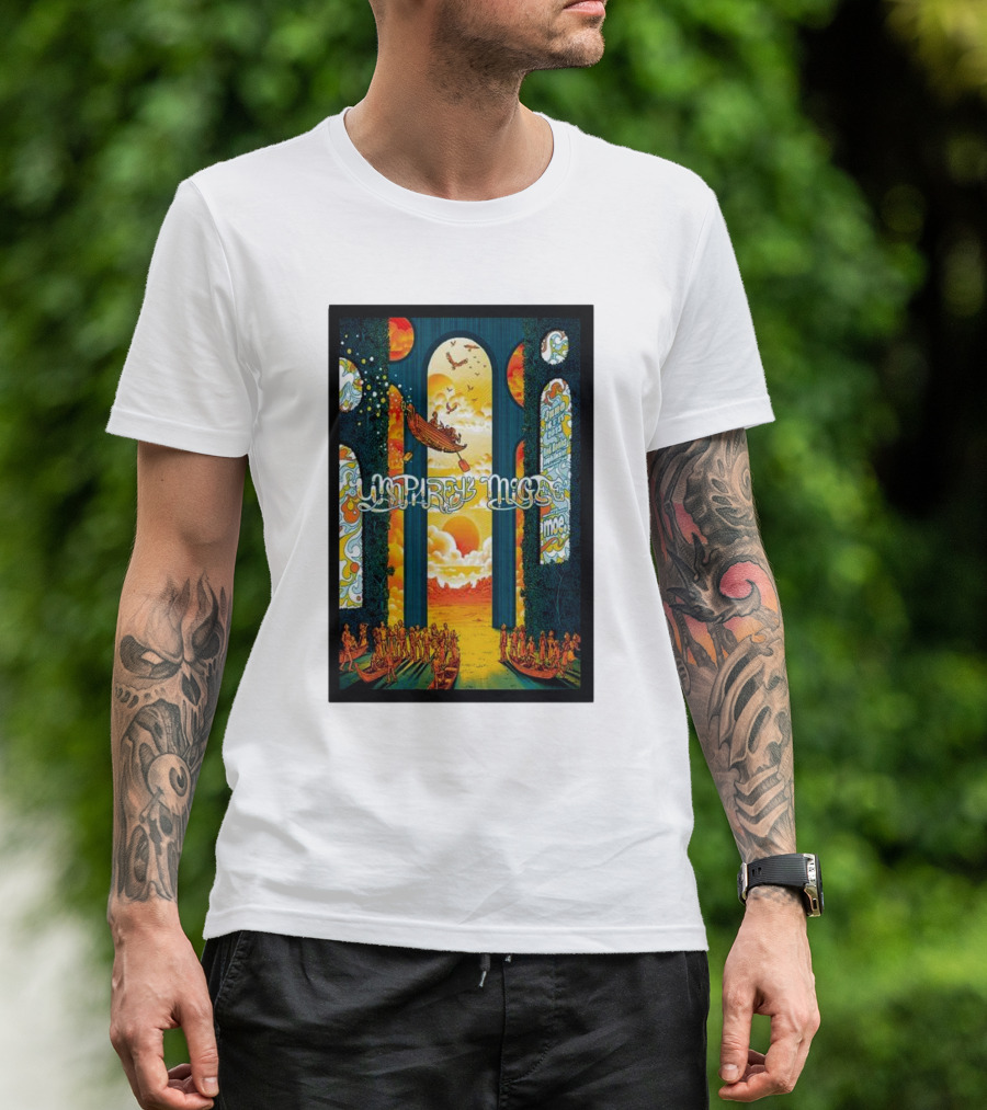 Umphrey’s McGee Concert Red Rocks Amphitheater Retro T-Shirt