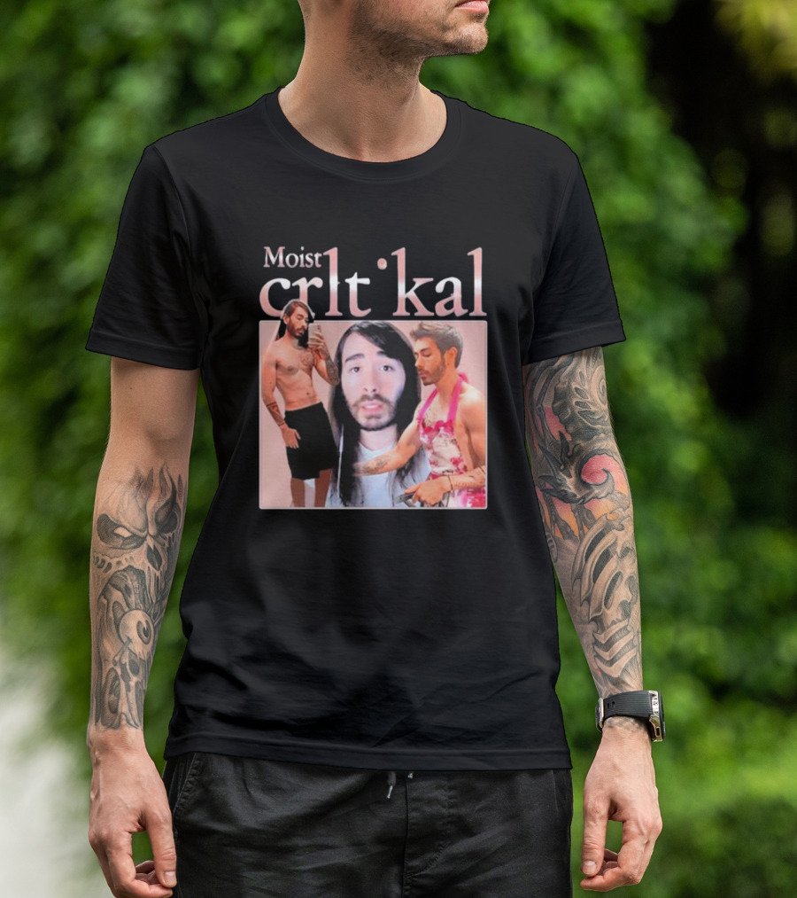 Moistcr1tikal Connor Amari Editable Screenshot Long Hair Apron Mirror Selfie T-Shirt