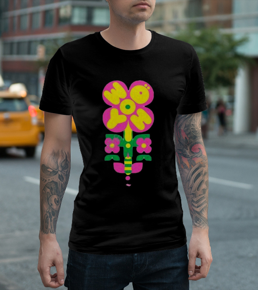 Wöyh Hippi Flower T-Shirt