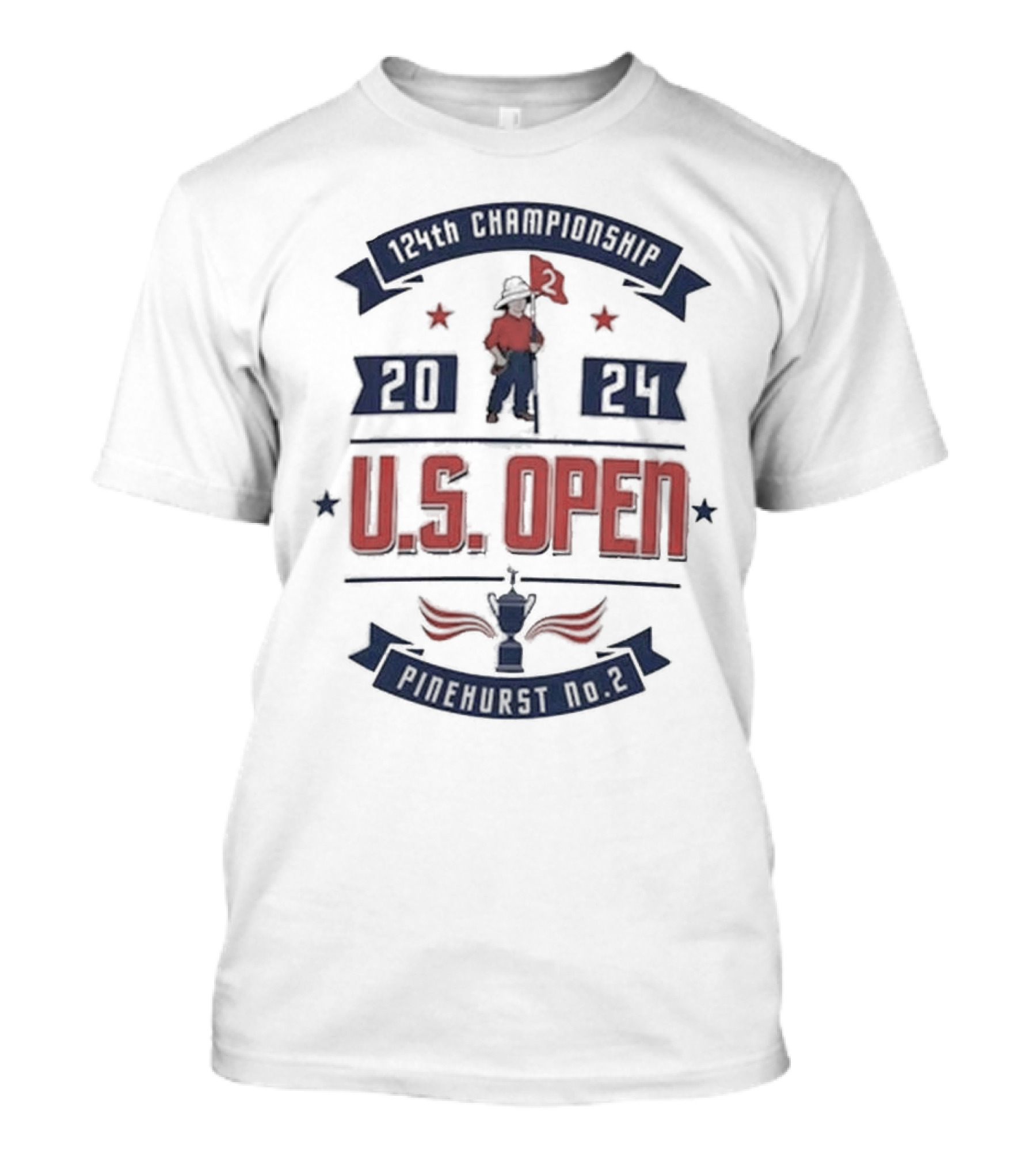 124th Championship 2024 U.S. Open Pinehurst No. 2 T-Shirt