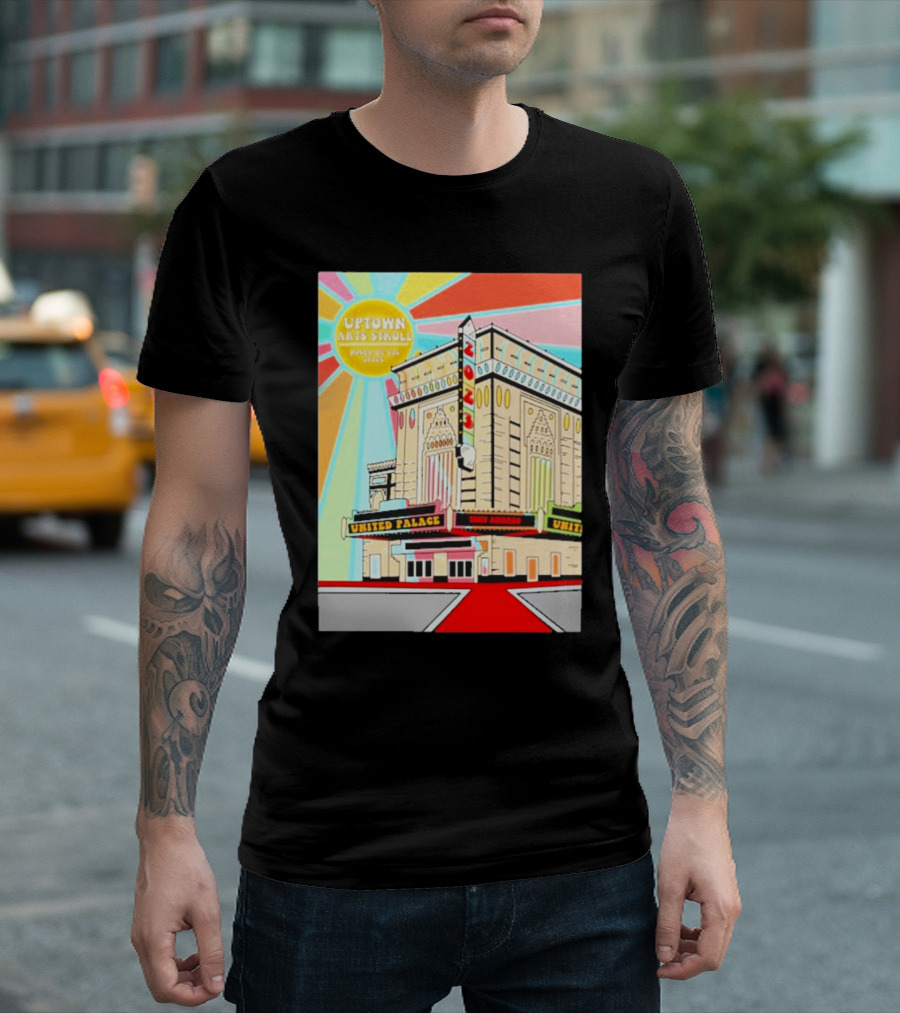 Uptown Arts Stroll United Palace Paseo De Las Artes Vegalteno T-Shirt
