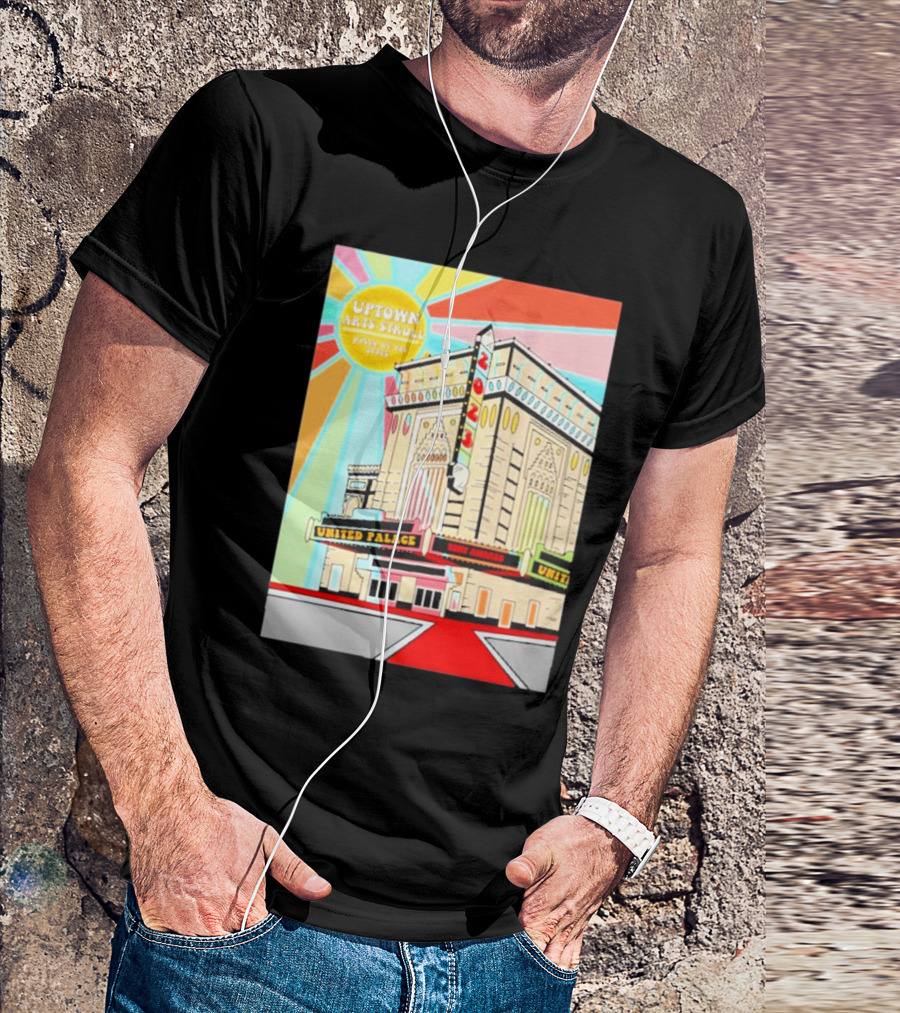 Uptown Arts Stroll United Palace Paseo De Las Artes Vegalteno T-Shirt