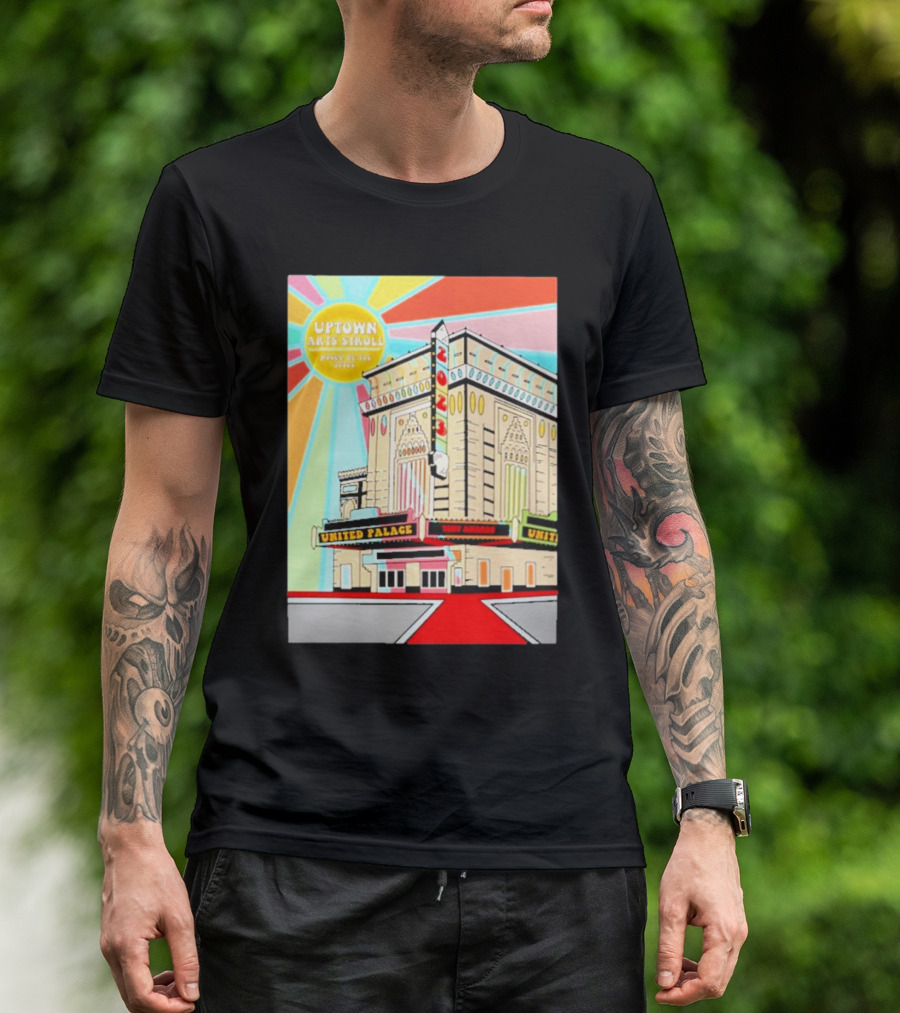 Uptown Arts Stroll United Palace Paseo De Las Artes Vegalteno T-Shirt