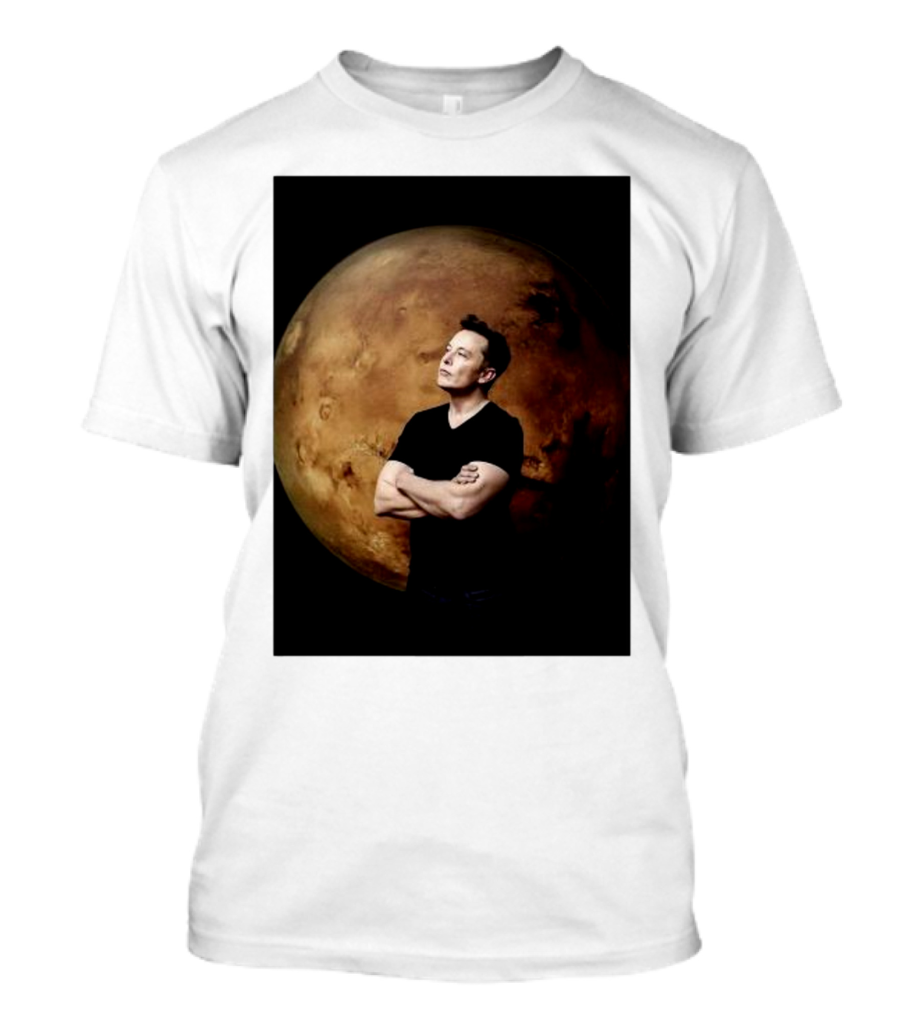 Elon Musk Mars Vision T-Shirt