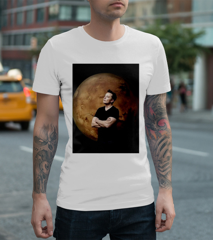 Elon Musk Mars Vision T-Shirt