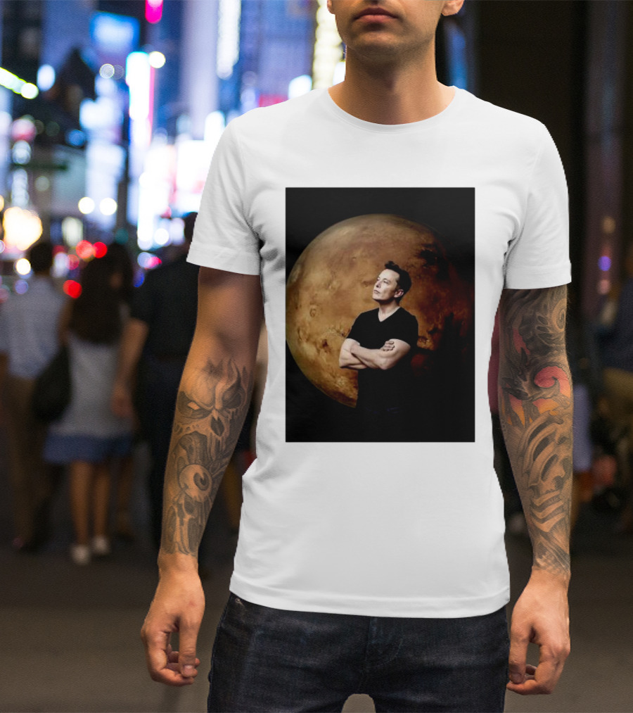 Elon Musk Mars Vision T-Shirt