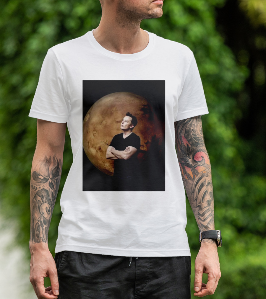 Elon Musk Mars Vision T-Shirt