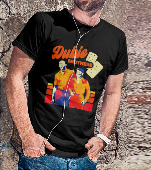 Dubie Brothers Domino Duo Orange Outfits T-Shirt