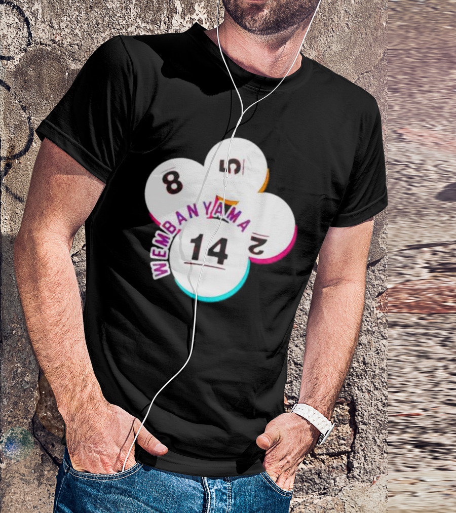 San Antonio Spurs Wembanyama 8 5 2 14 T-Shirt