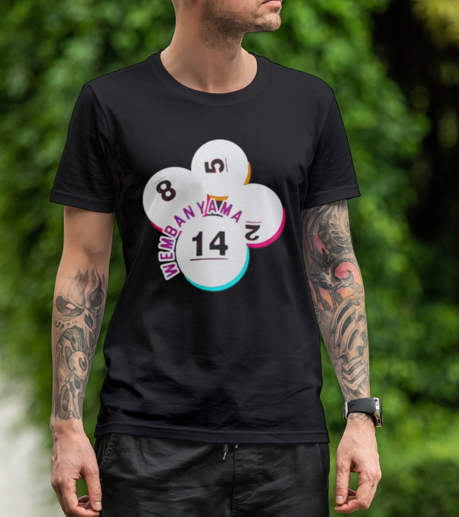 San Antonio Spurs Wembanyama 8 5 2 14 T-Shirt