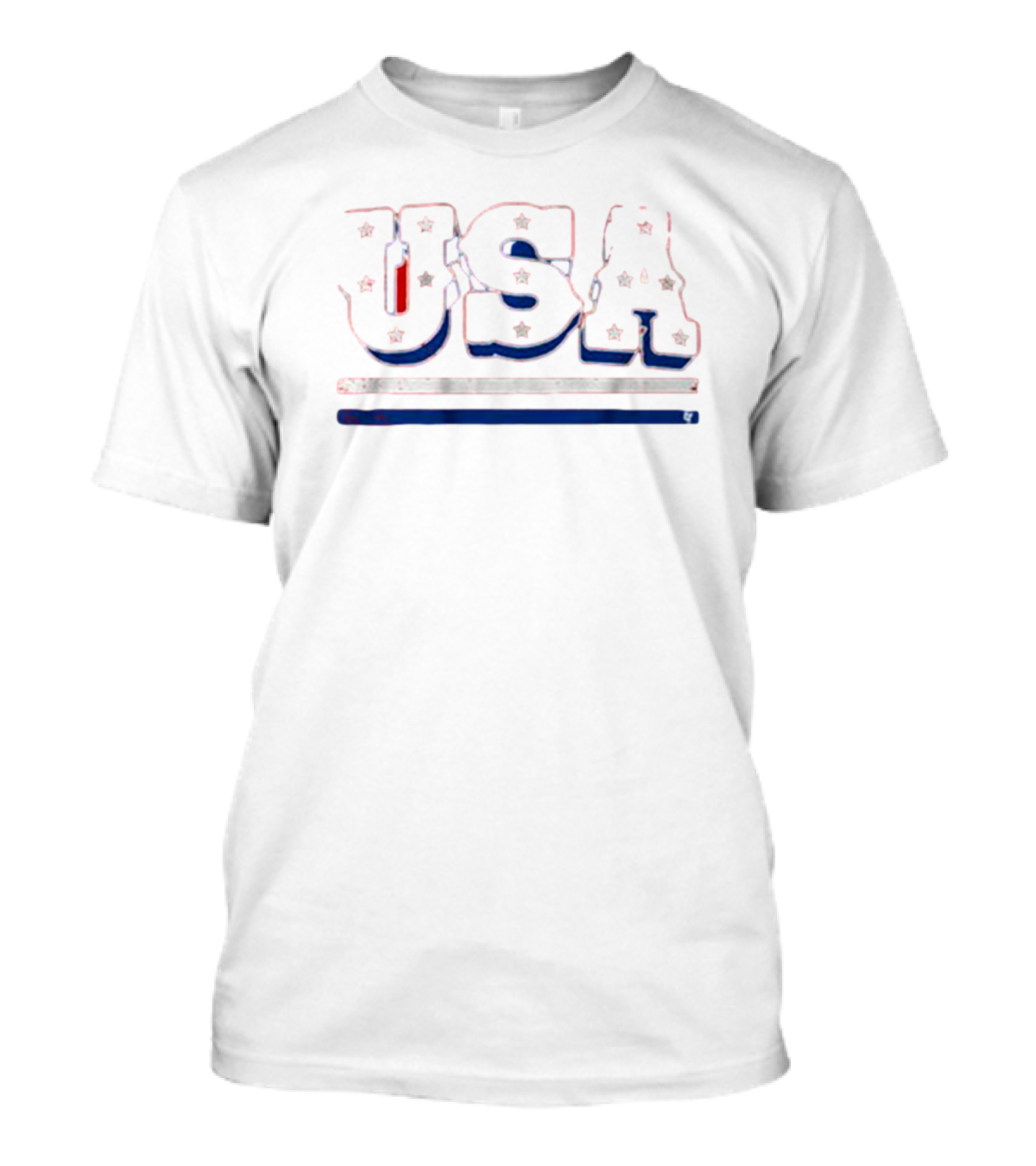 USA Stars And Stripes Vintage T-Shirt
