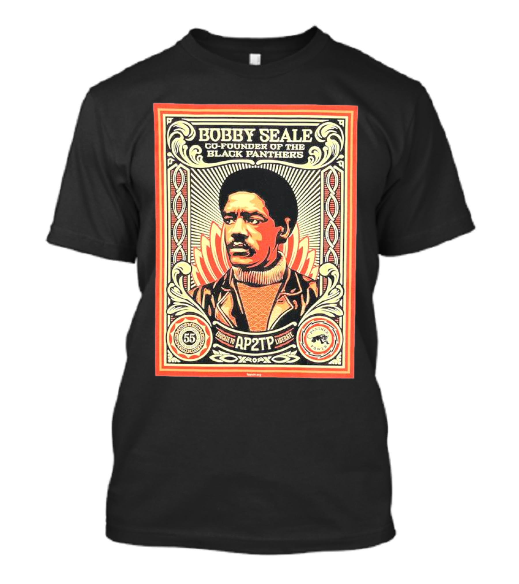 Bobby Seale Co-Founder Of The Black Panthers Educate To Liberate T-Shirt