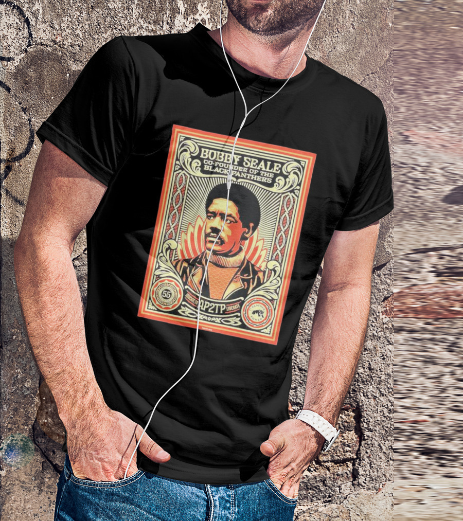Bobby Seale Co-Founder Of The Black Panthers Educate To Liberate T-Shirt