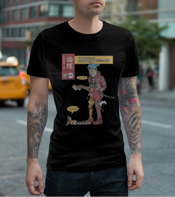 Logic Merch Adventure Of Bobby Boy Ultra 85 Comic Art 2077 T-Shirt