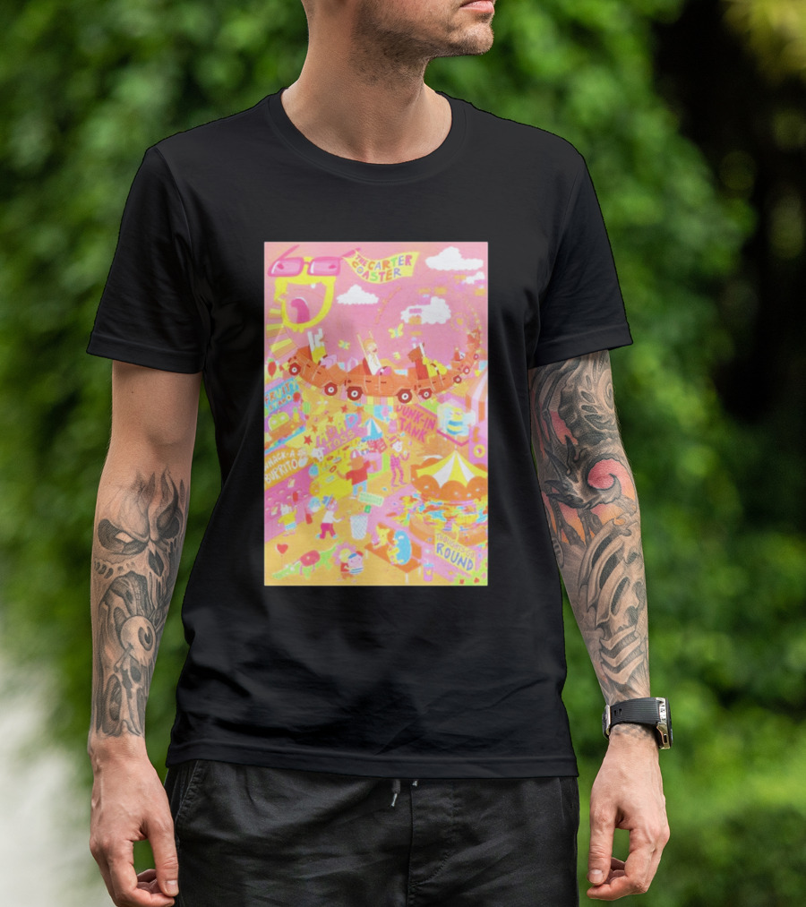 Carter Kench Carnival Carter Coaster Dunkin Tank Round Fun Time T-Shirt
