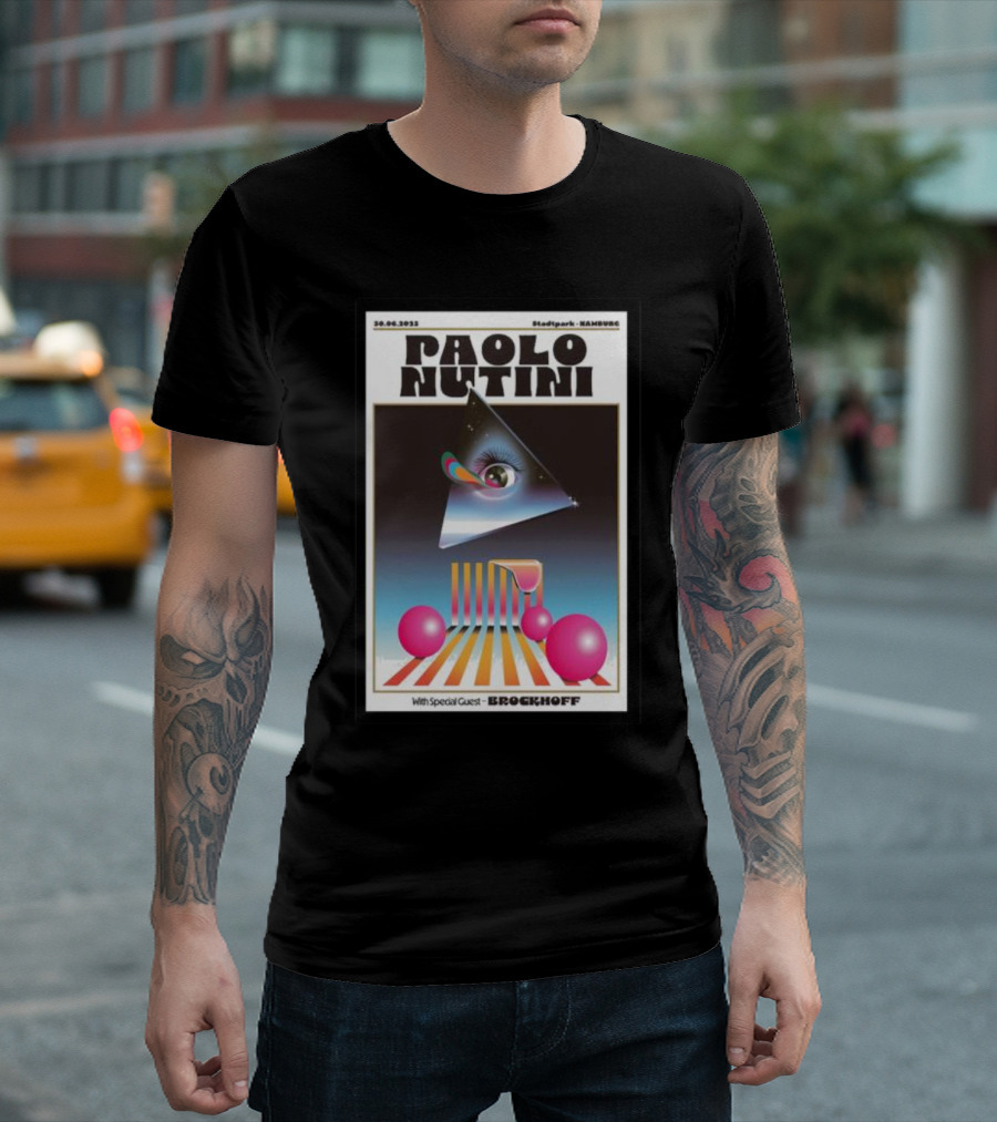 Paolo Nutini Stadtpark Hamburg 30.06.2023 With Special Guest Brockhoff T-Shirt