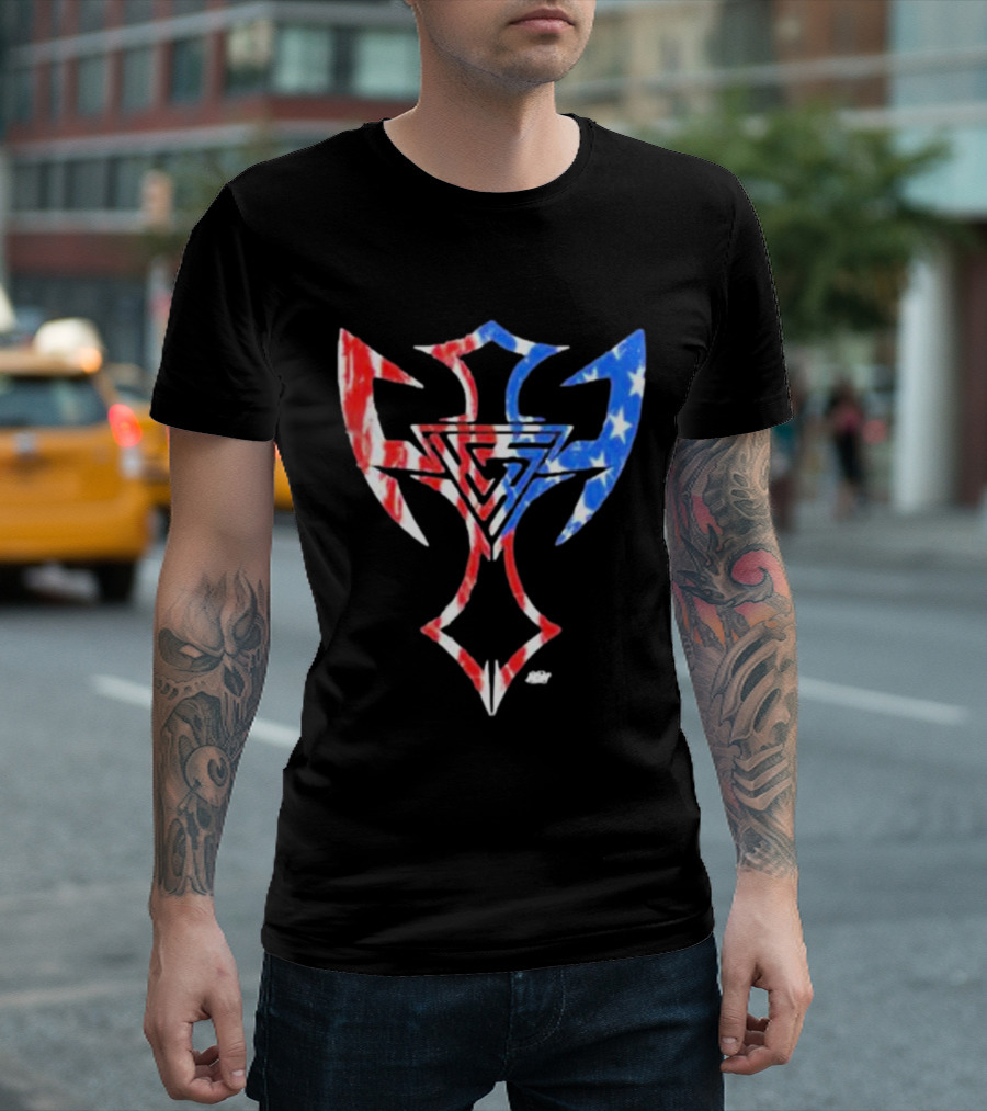 The Hardys American Flag Symbol USA T-Shirt