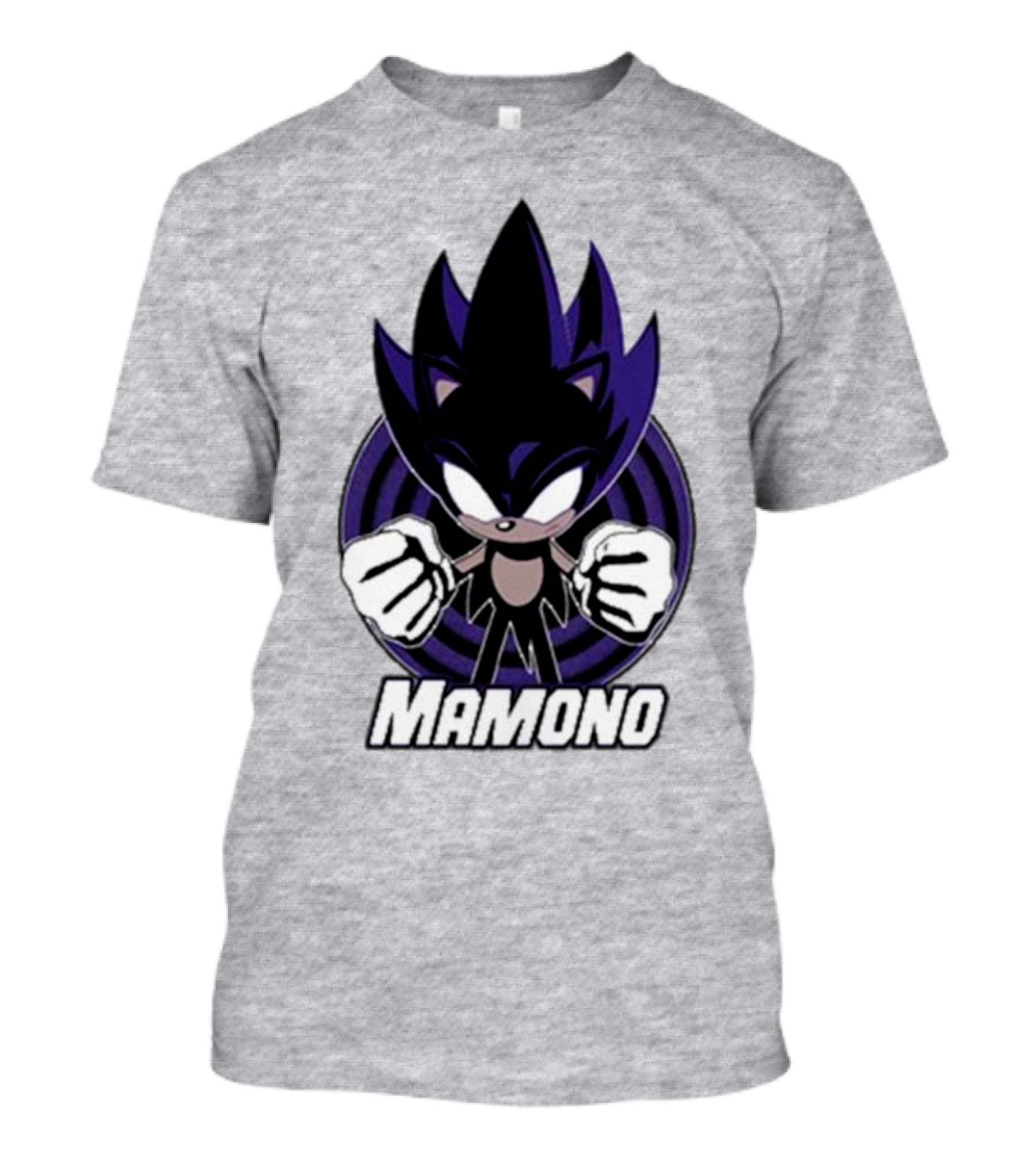 Mamono Dark Super Shadow Style Character T-Shirt