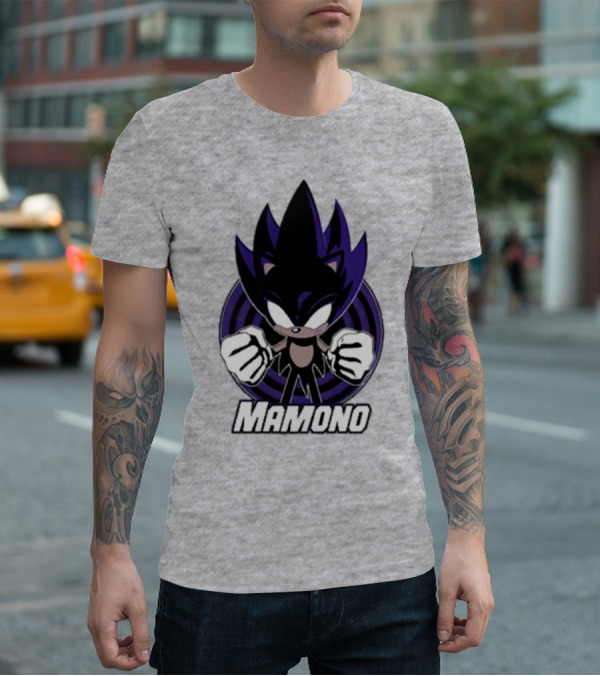 Mamono Dark Super Shadow Style Character T-Shirt