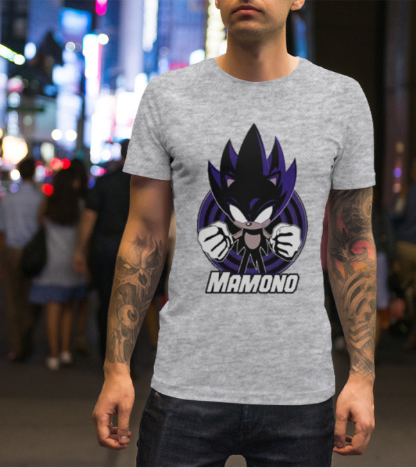 Mamono Dark Super Shadow Style Character T-Shirt