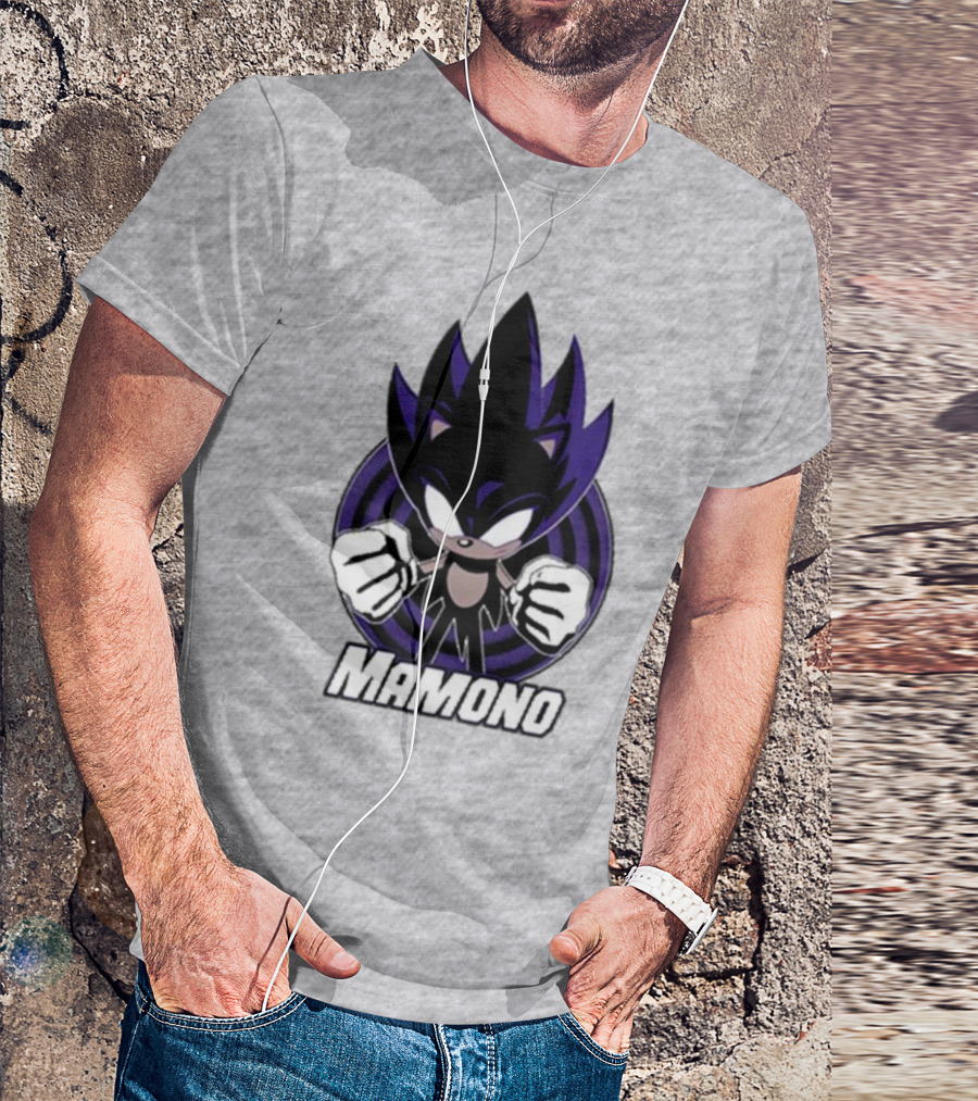 Mamono Dark Super Shadow Style Character T-Shirt