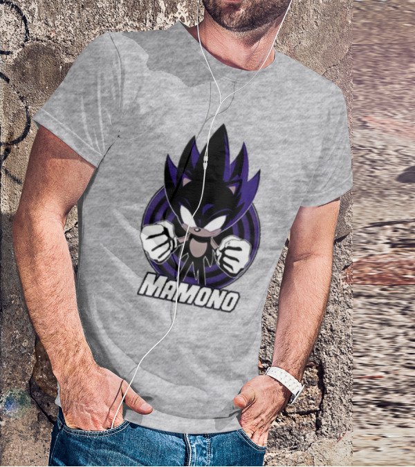 Mamono Dark Super Shadow Style Character T-Shirt