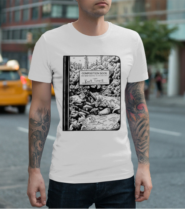Kurt Travis Esque Records Composition Book T-Shirt