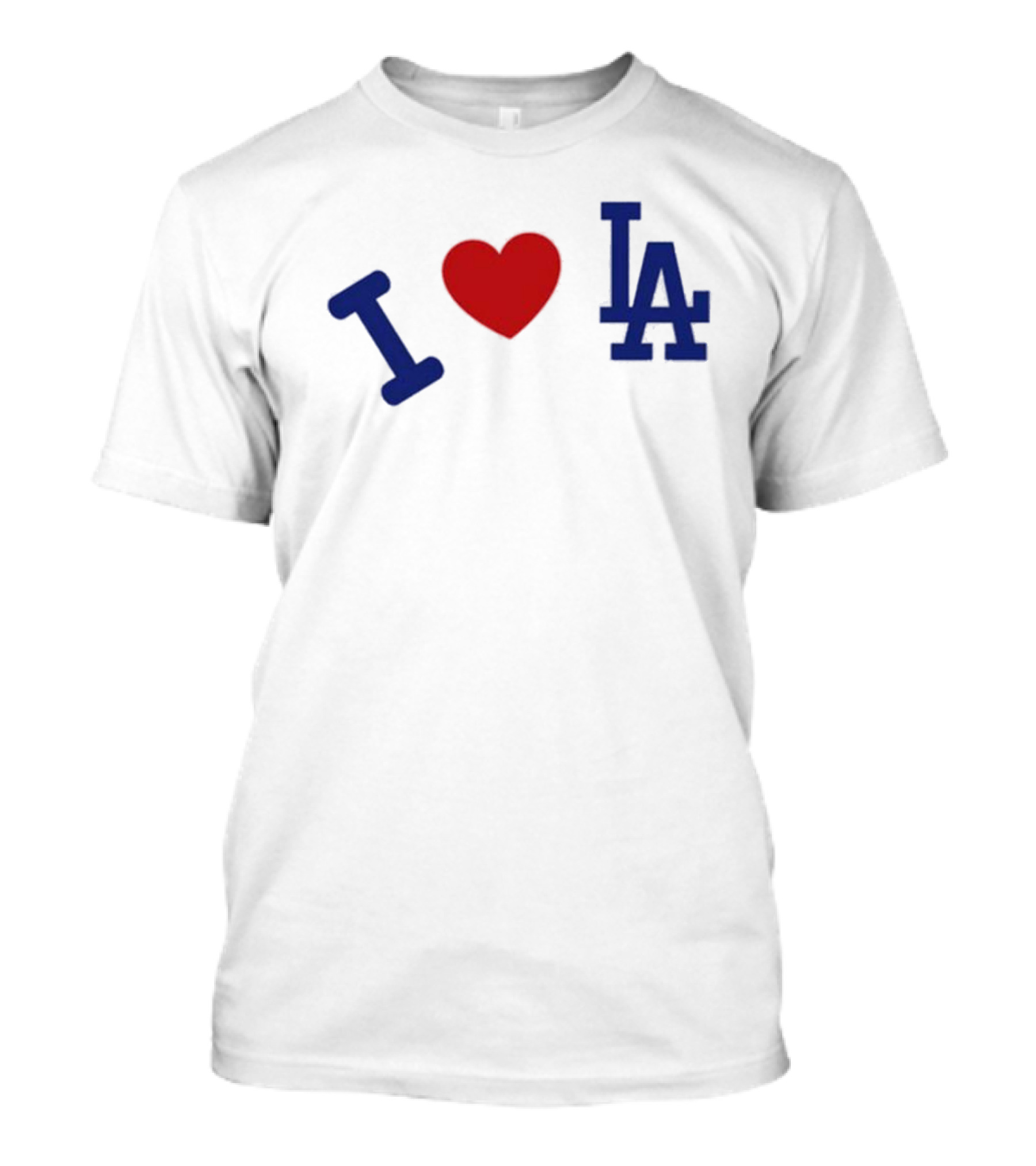 I Love LA Madhappy X Dodgers Collaboration T-Shirt