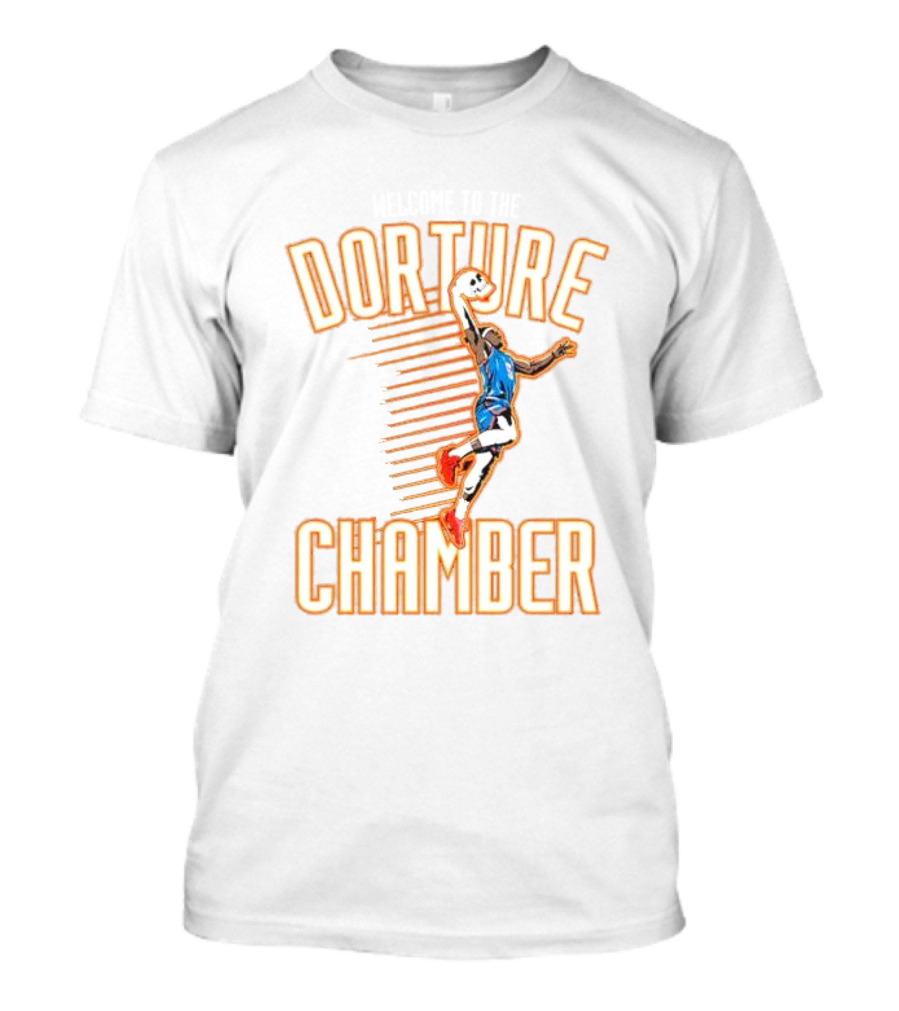 Welcome To The Dorture Chamber Basketball Dunk Action T-Shirt
