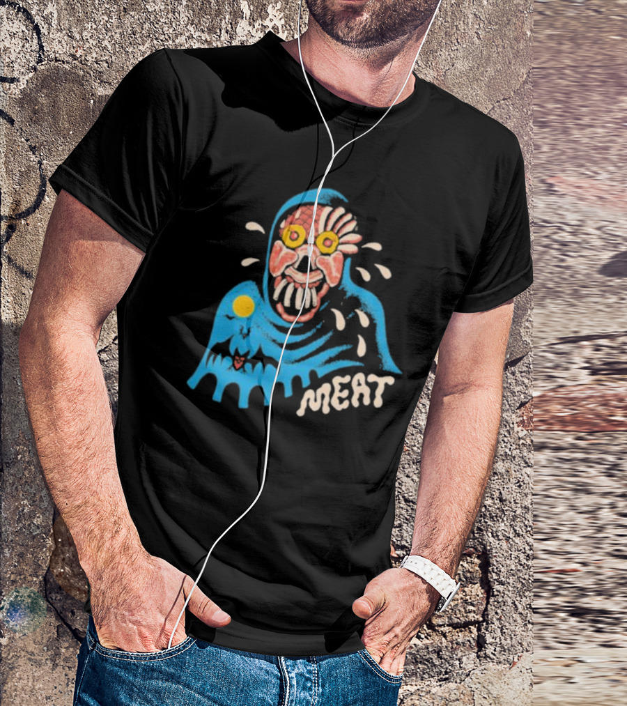 Meat Canyon Meathead Horror Masked Creature Monster T-Shirt