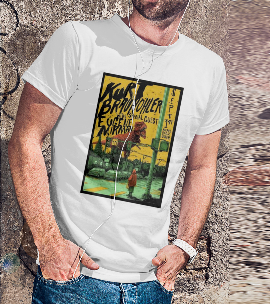 Kurt Braunohler With Special Guest Eugene Mirman September 1st Ralph's Rock Diner T-Shirt