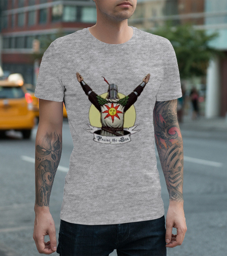 Dark Souls Praise The Sun Knight Heraldry T-Shirt