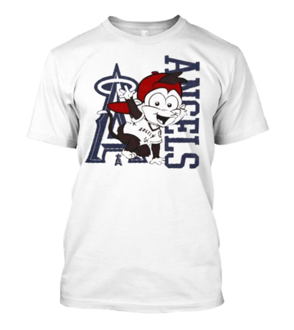 Infant Los Angeles Angels Red Mascot 2.0 Halo T-Shirt