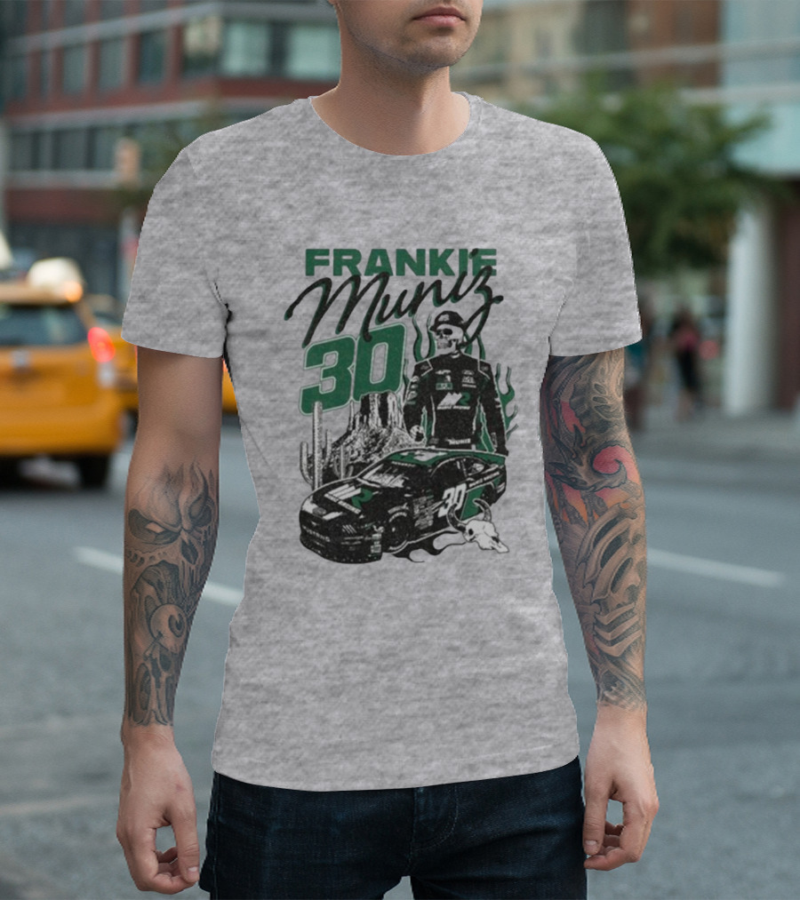 Frankie Muniz 30 Racing Cactus Desert Vintage 90’s T-Shirt